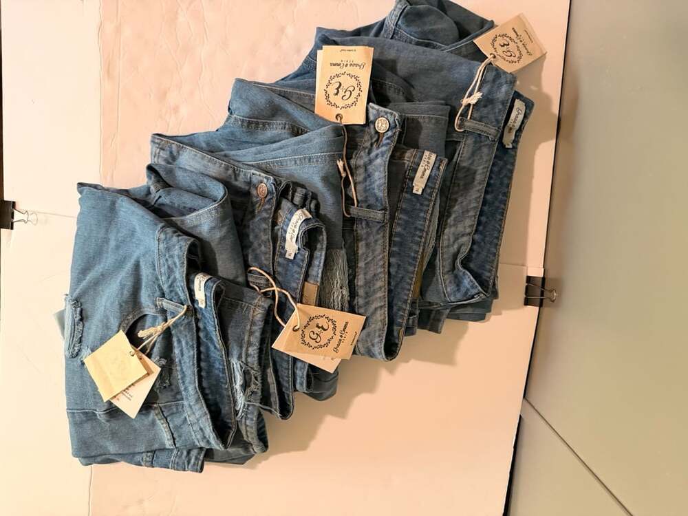 Bundle Grace & Emma Denim Light Wash Relaxed Jeans Size 16, 16, 18 and 20 NWT